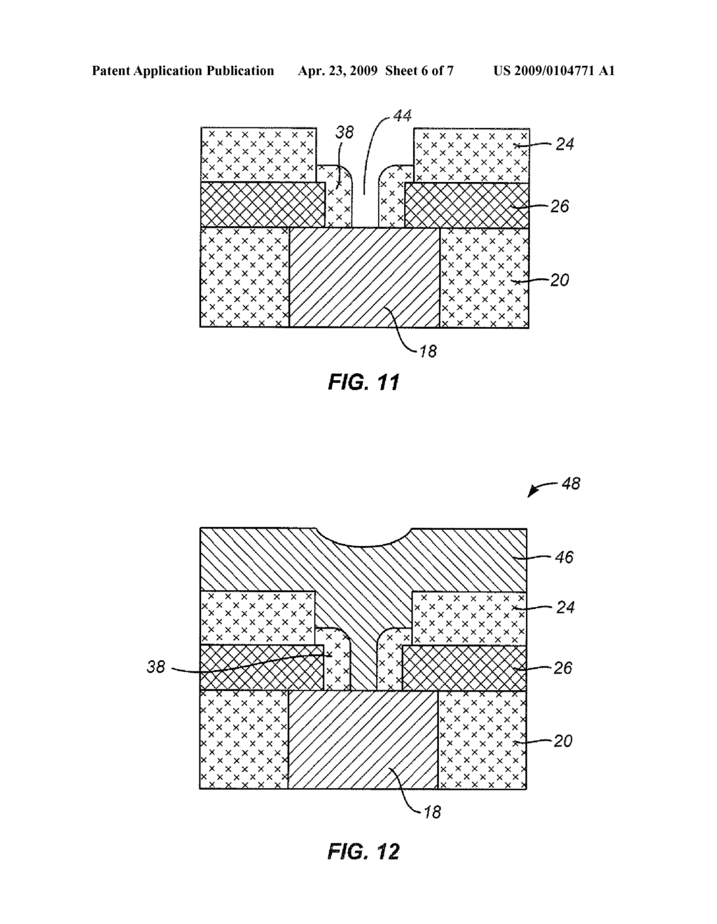 METHOD FOR MAKING A SELF-CONVERGED VOID AND BOTTOM ELECTRODE FOR MEMORY CELL - diagram, schematic, and image 07