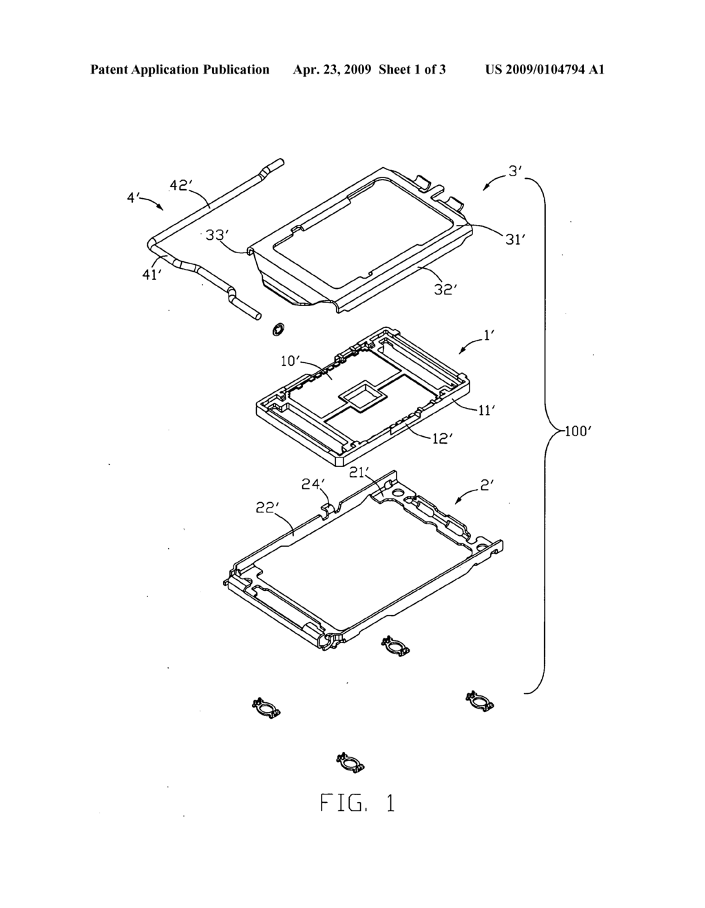 Land grid array connector - diagram, schematic, and image 02