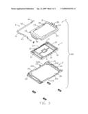 Land grid array connector diagram and image