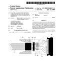 ELECTRICAL CONNECTION BETWEEN CABLE AND PRINTED CIRCUITE BOARD FOR HIGH DATA SPEED AND HIGH SIGNAL FREQUENCY diagram and image