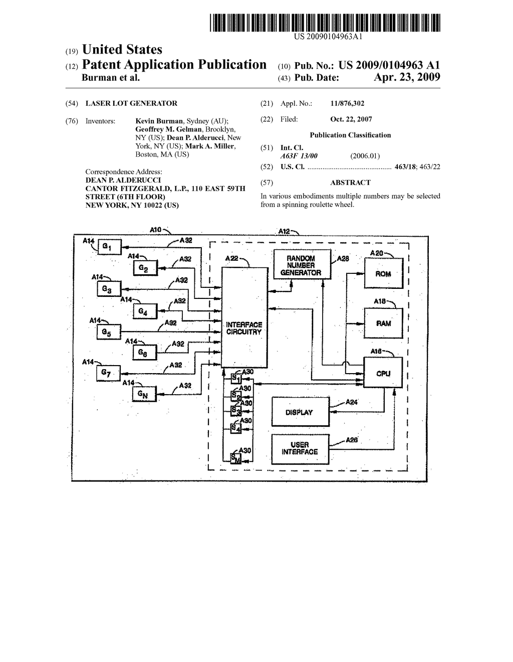 LASER LOT GENERATOR - diagram, schematic, and image 01