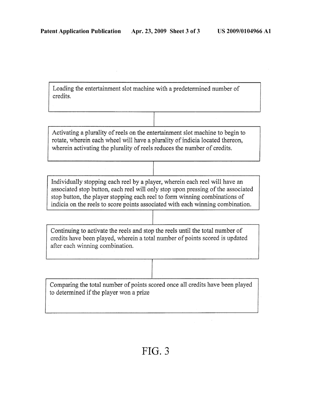  SLOT MACHINE TYPE DEVICE AND METHOD OF PLAYING THEREFOR - diagram, schematic, and image 04