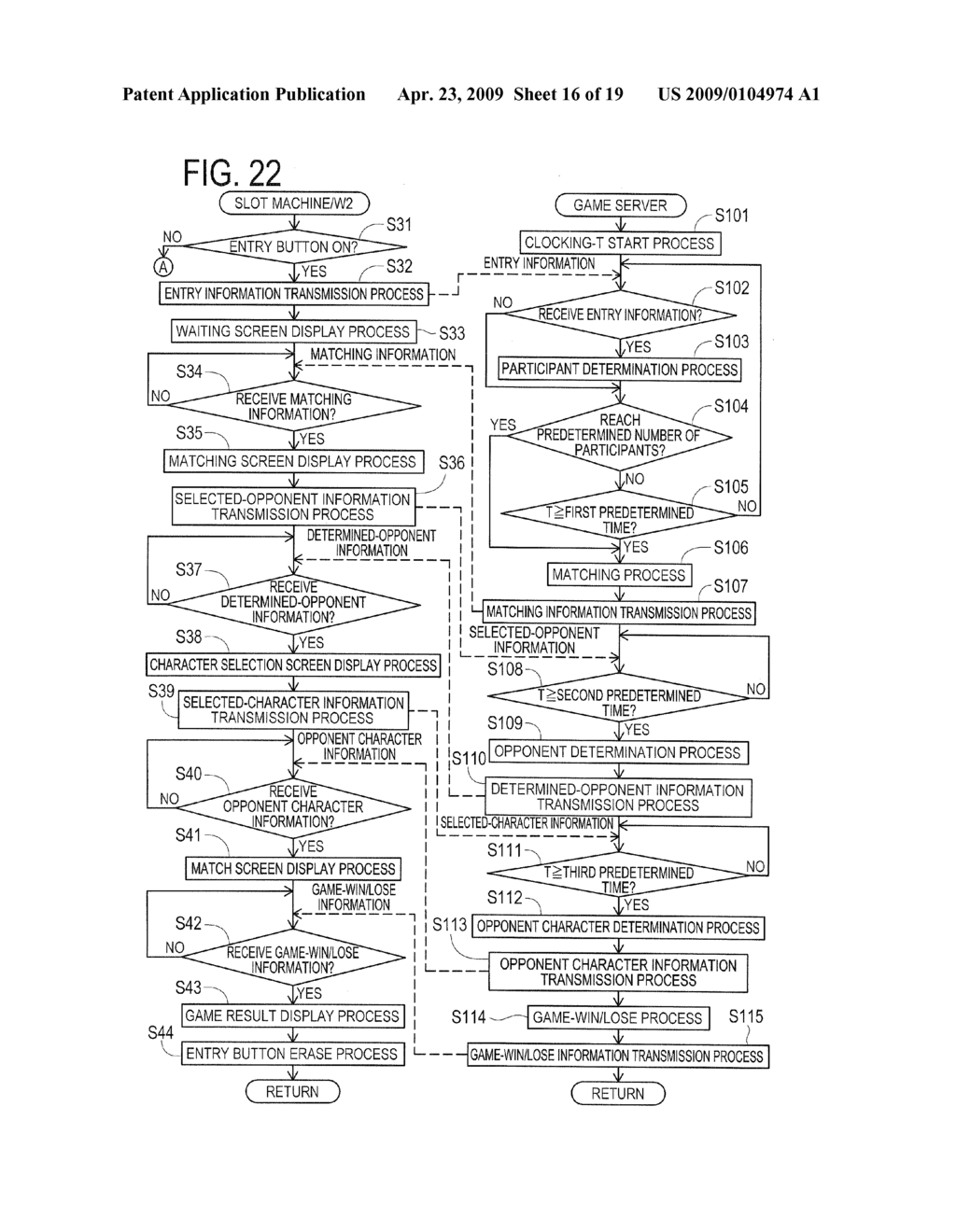 GAMING SYSTEM IN WHICH A PLURALITY OF SLOT MACHINES SCRAMBLE FOR AWARDS - diagram, schematic, and image 17