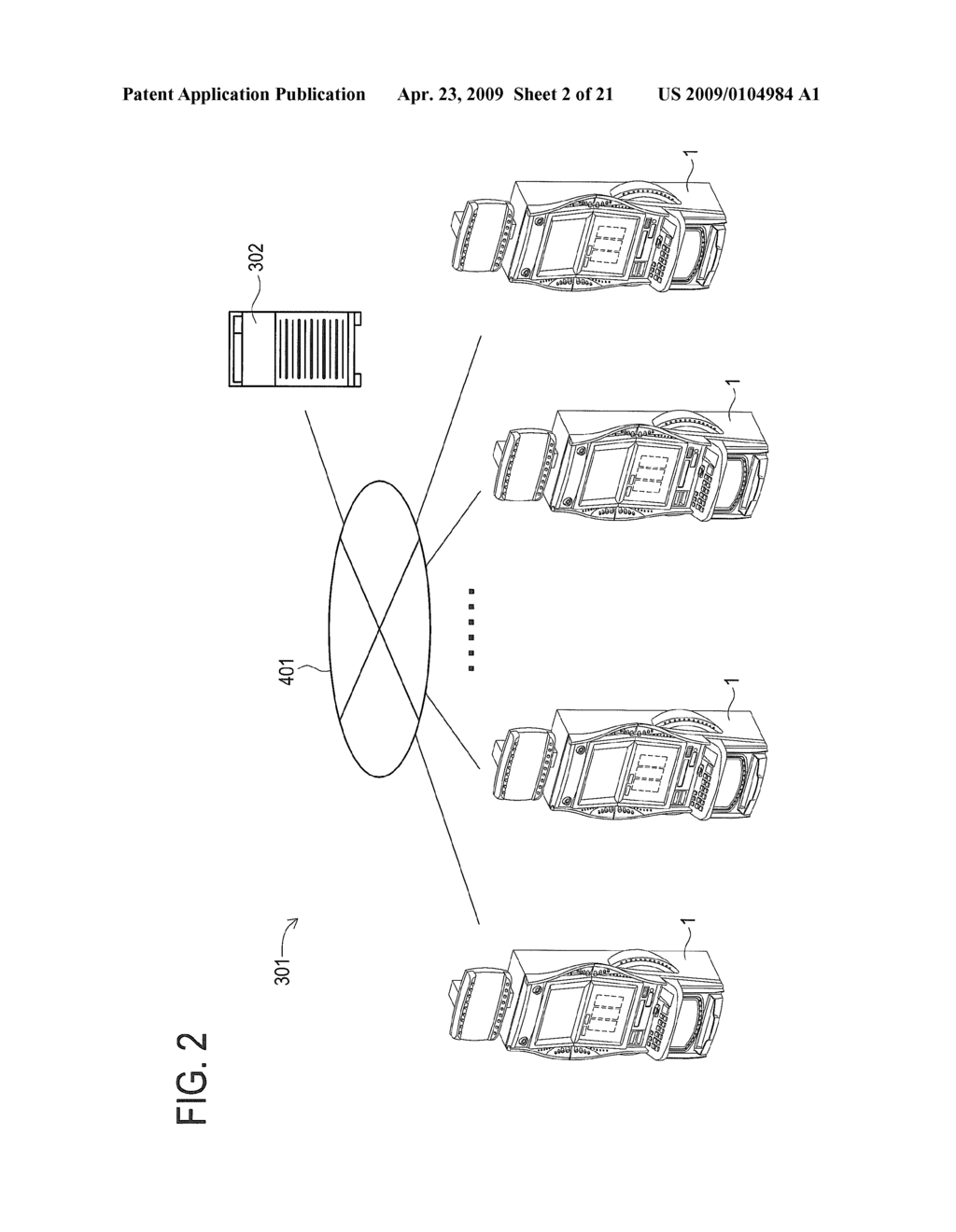 GAMING SYSTEM IN WHICH A PLURALITY OF SLOT MACHINES SCRAMBLE FOR AWARDS - diagram, schematic, and image 03