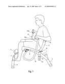 Abdominal exercise machine diagram and image