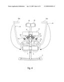 Abdominal exercise machine diagram and image