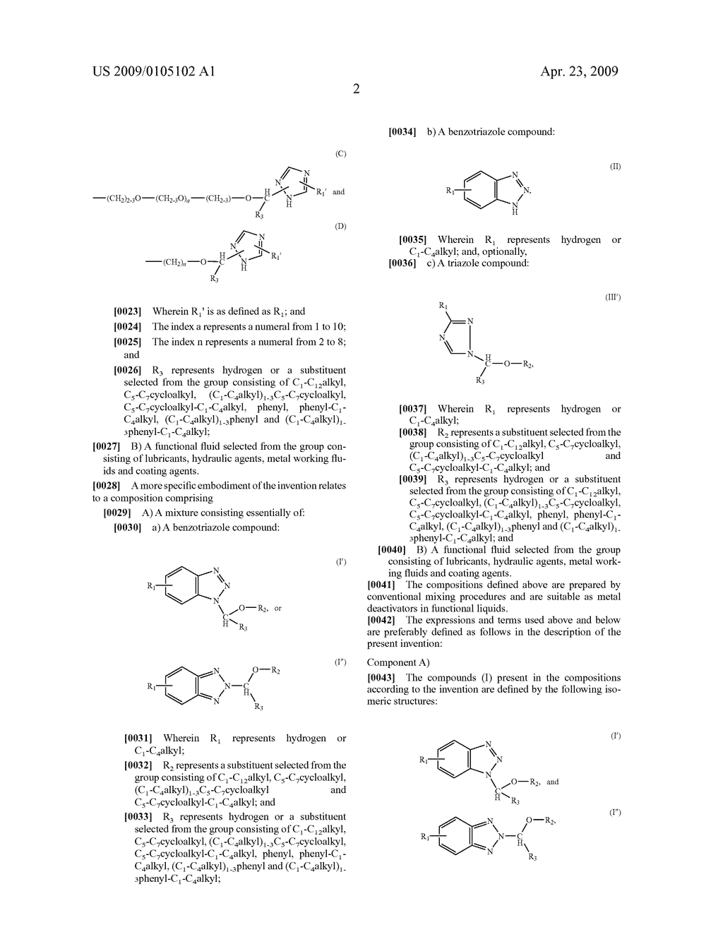 Benzotriazole Compositions - diagram, schematic, and image 03