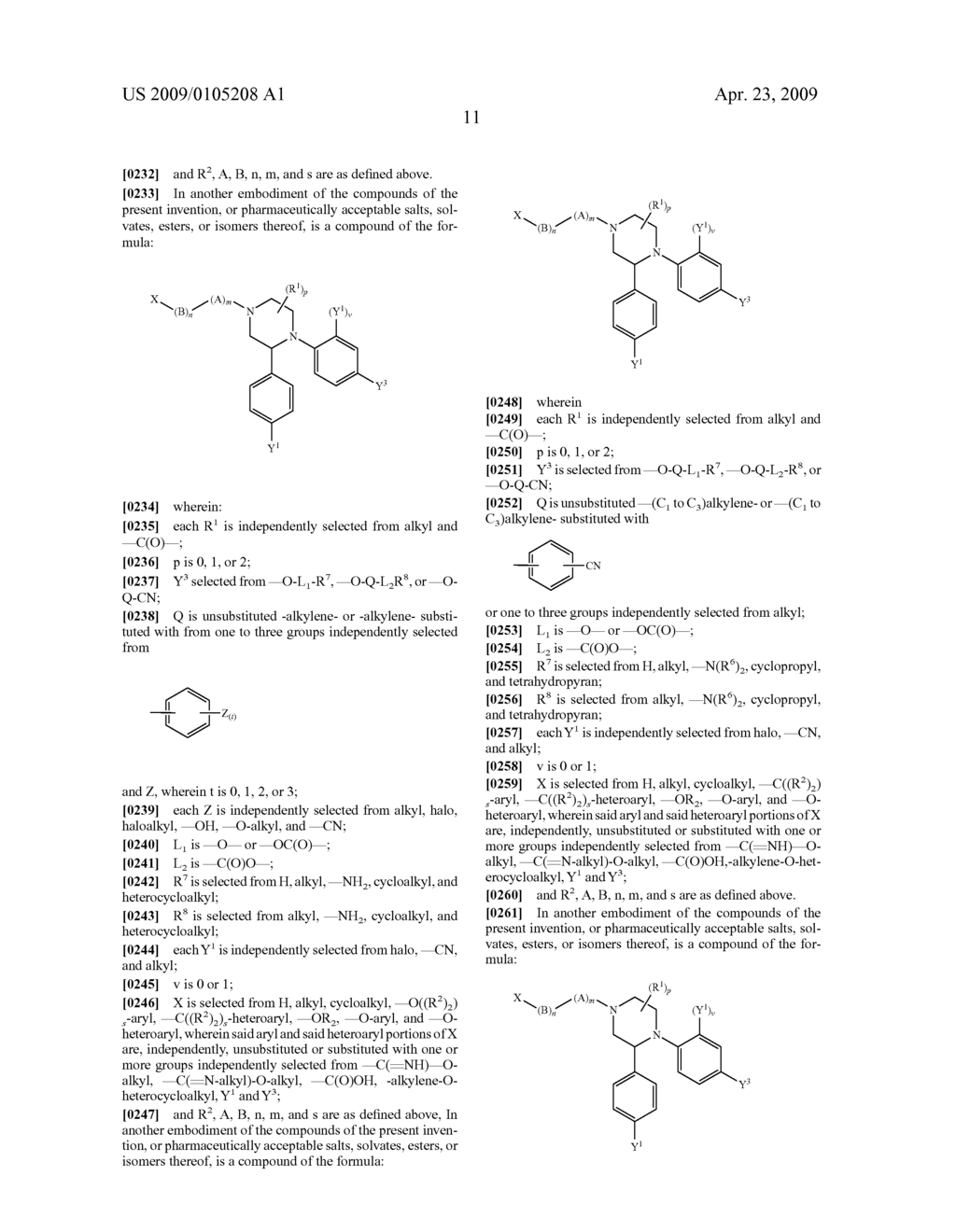 Substituted Piperazines as CB1 Antagonists - diagram, schematic, and image 12