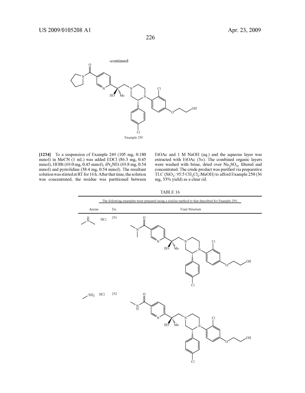 Substituted Piperazines as CB1 Antagonists - diagram, schematic, and image 227