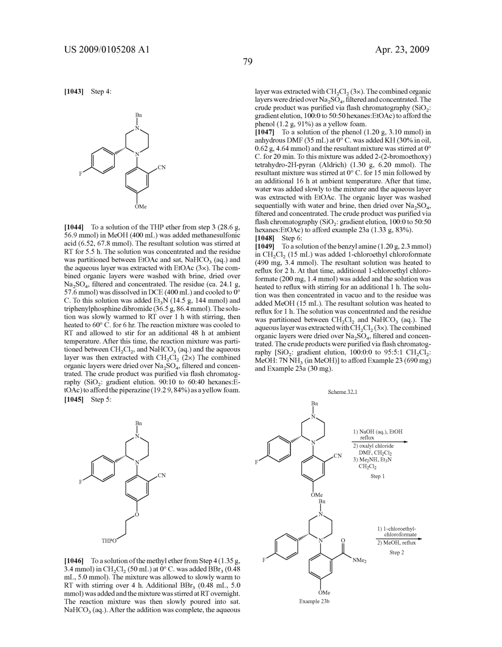 Substituted Piperazines as CB1 Antagonists - diagram, schematic, and image 80