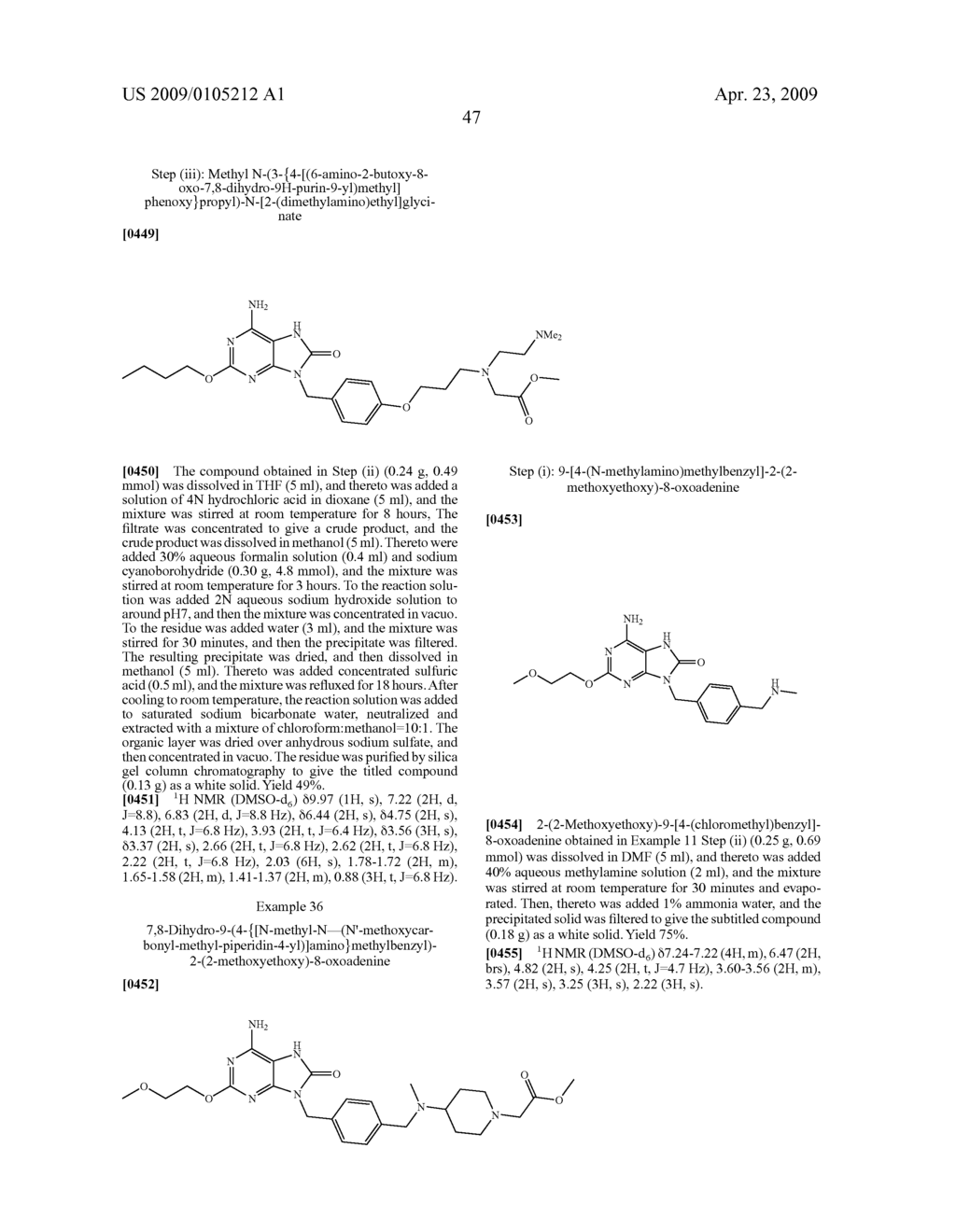 NOVEL ADENINE COMPOUND - diagram, schematic, and image 48