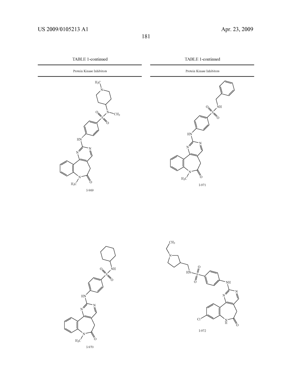 Lactam compounds useful as protein kinase inhibitors - diagram, schematic, and image 182