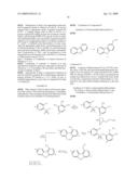 THIO-SUBSTITUTED TRICYCLIC AND BICYCLIC AROMATIC METHANESULFINYL DERIVATIVES diagram and image