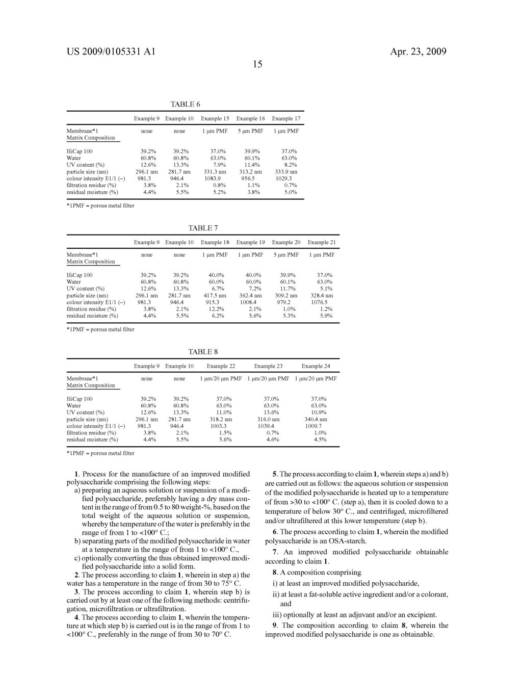 COMPOSITIONS OF ACTIVE INGREDIENTS - diagram, schematic, and image 18