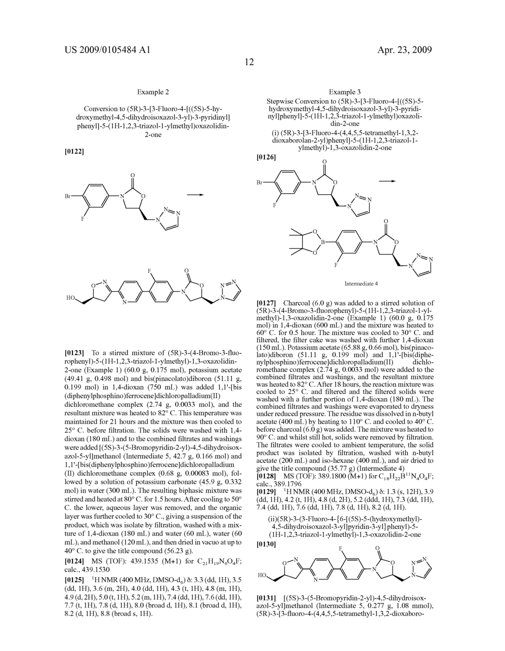 PROCESS FOR THE PREPARATION OF ARYL SUBSTITUTED OXAZOLIDINONES AS INTERMEDIATES FOR ANTIBACTERIAL AGENTS - diagram, schematic, and image 13