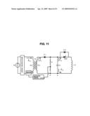 Electric Circuit, Having Transformer which Can Function as a Buffer Inductor, and Magnetic Stimulator Therewith diagram and image