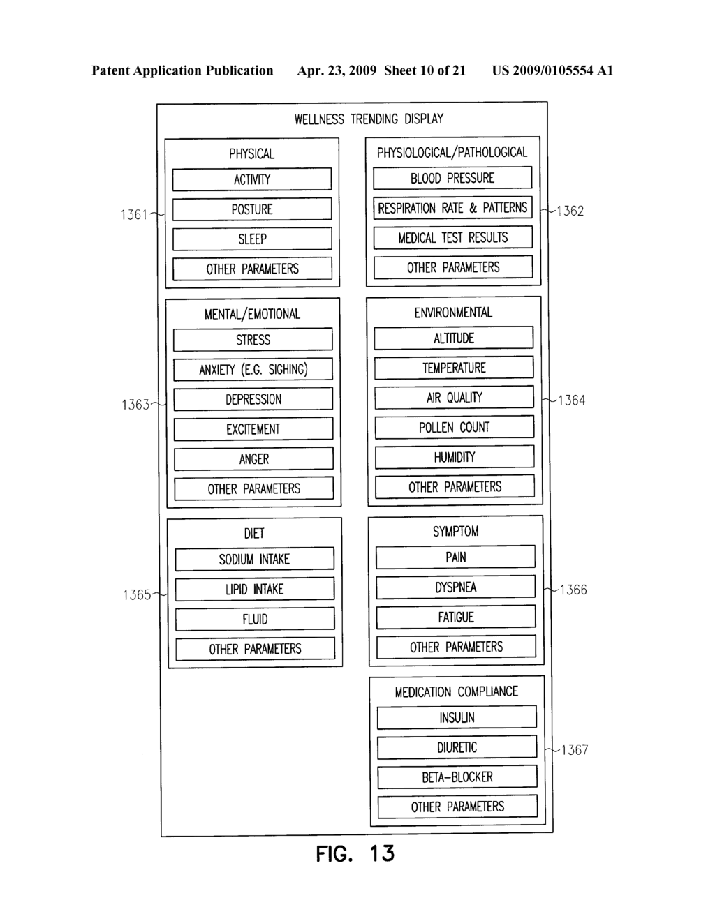 ADVANCED PATIENT MANAGEMENT FOR IDENTIFYING, DISPLAYING AND ASSISTING WITH CORRELATING HEALTH-RELATED DATA - diagram, schematic, and image 11