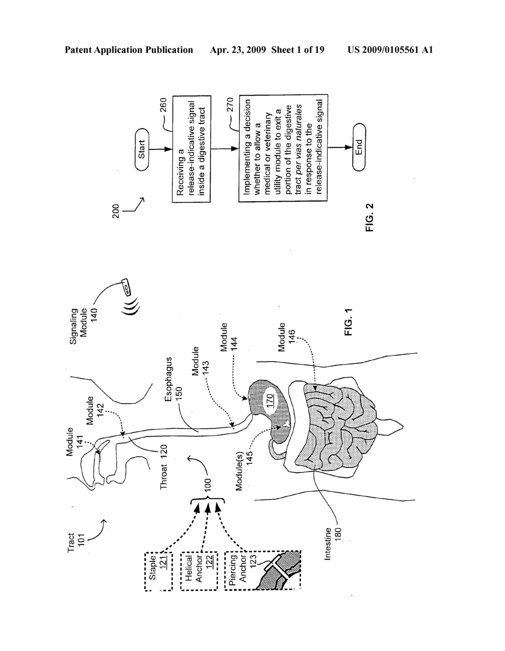 Medical or veterinary digestive tract utilization systems and methods - diagram, schematic, and image 02