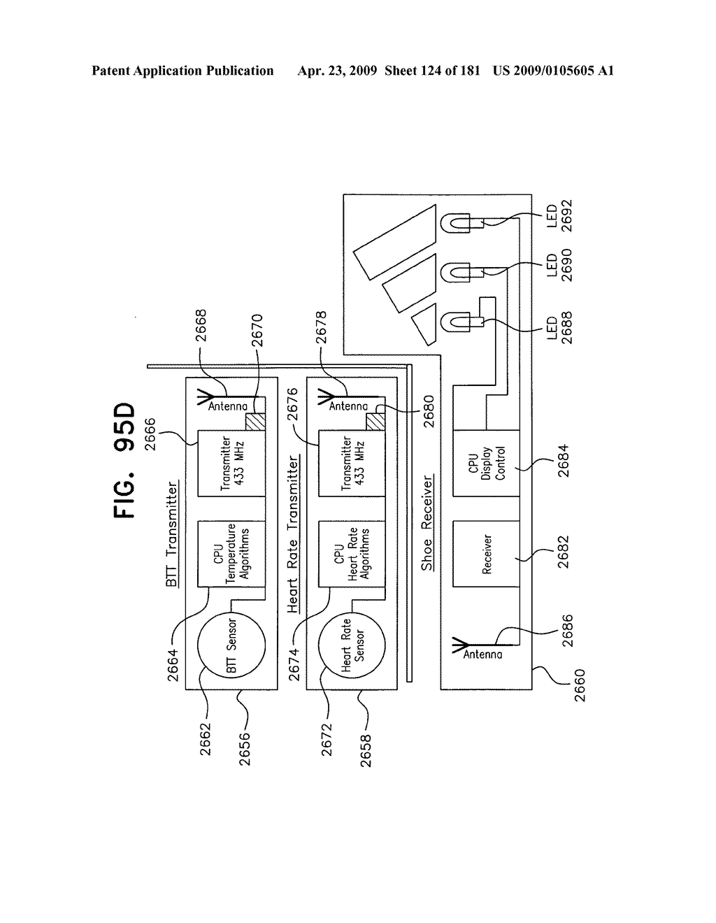 Apparatus and method for measuring biologic parameters - diagram, schematic, and image 125