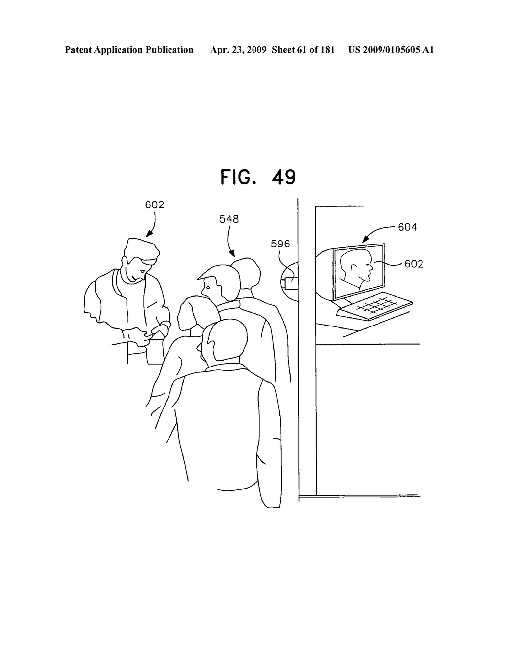 Apparatus and method for measuring biologic parameters - diagram, schematic, and image 62