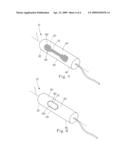 TAMPON HAVING ZONED APERTURED OVERWRAP diagram and image