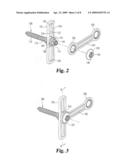 APPARATUS AND METHOD FOR CONNECTING SPINAL FIXATION SYSTEMS TOGETHER diagram and image