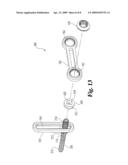 APPARATUS AND METHOD FOR CONNECTING SPINAL FIXATION SYSTEMS TOGETHER diagram and image