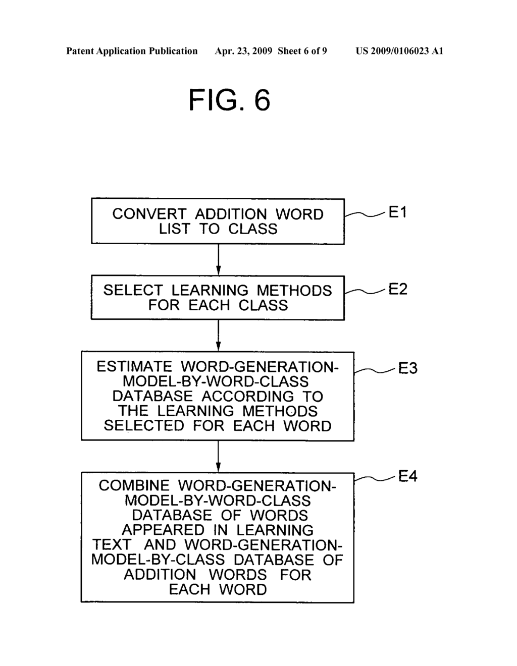 Speech recognition word dictionary/language model making system, method, and program, and speech recognition system - diagram, schematic, and image 07