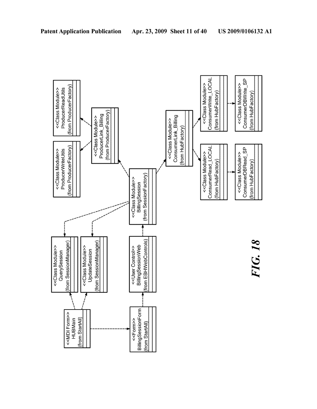 Electronic billing system utilizing a universal billing format data transmission - diagram, schematic, and image 12