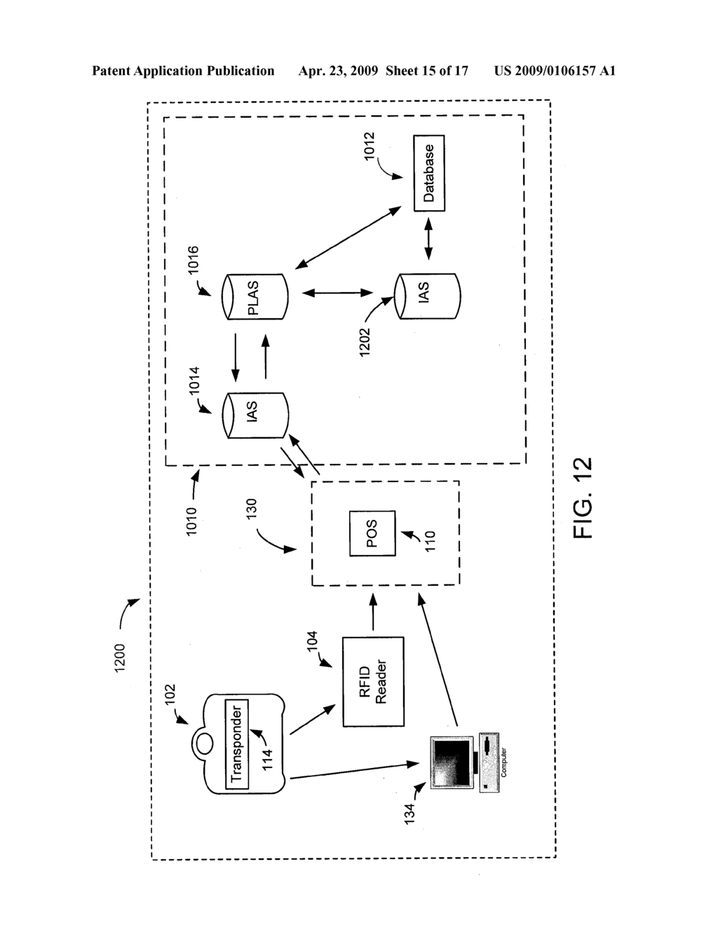 Funding a Radio Frequency Device Transaction - diagram, schematic, and image 16