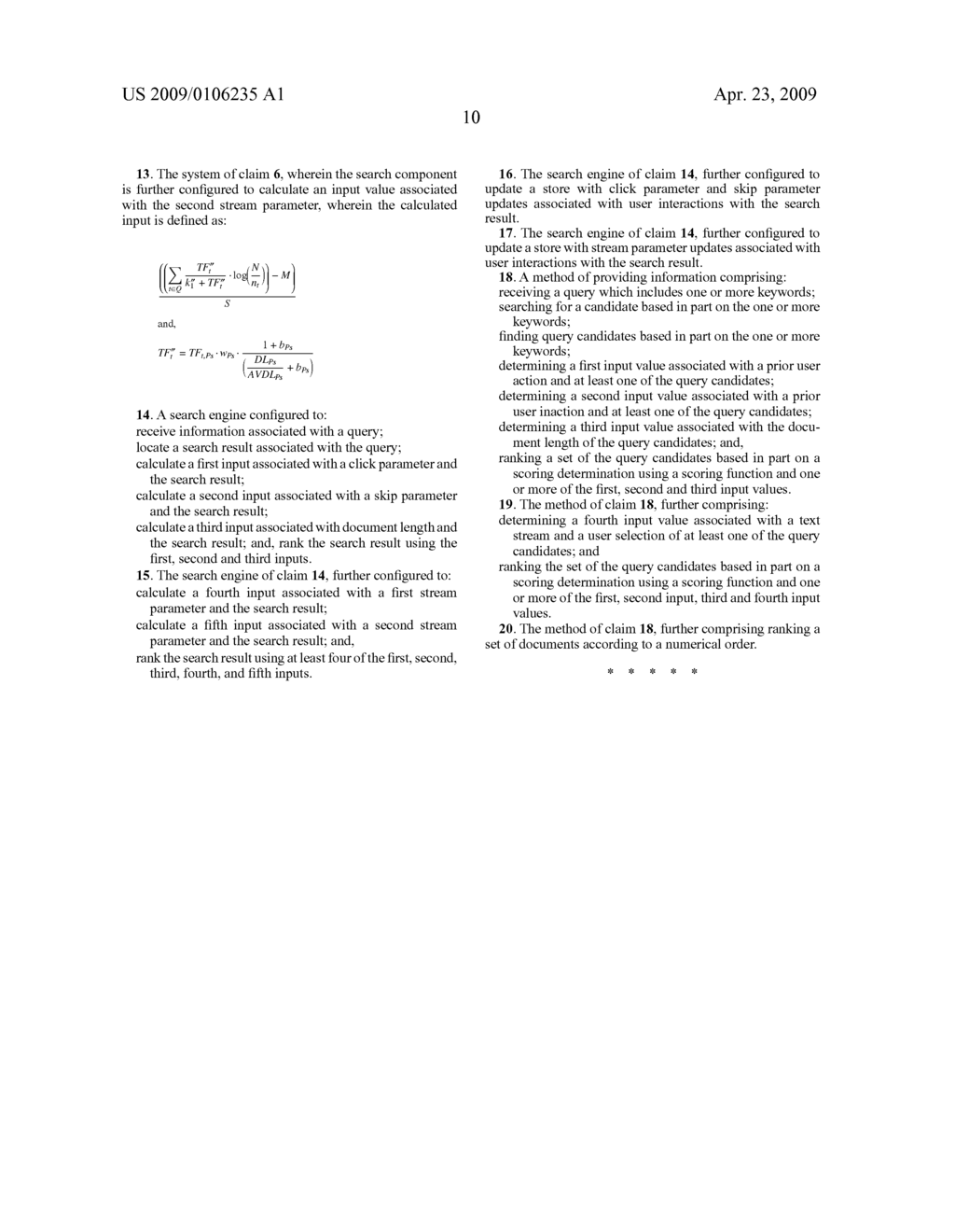 Document Length as a Static Relevance Feature for Ranking Search Results - diagram, schematic, and image 15