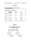 DOCUMENT PROCESS HISTORY MANAGING SYSTEM, DOCUMENT PROCESS HISTORY MANAGING APPARATUS, DOCUMENT PROCESS HISTORY MANAGING METHOD, AND COMPUTER READABLE MEDIUM diagram and image