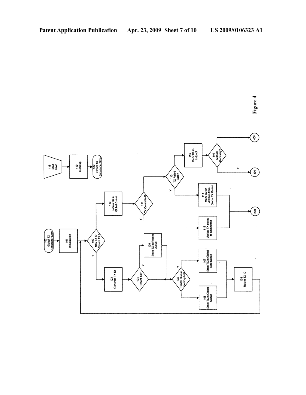 Method and apparatus for sequencing transactions globally in a distributed database cluster - diagram, schematic, and image 08