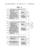 Method and apparatus for processing web service with management information diagram and image