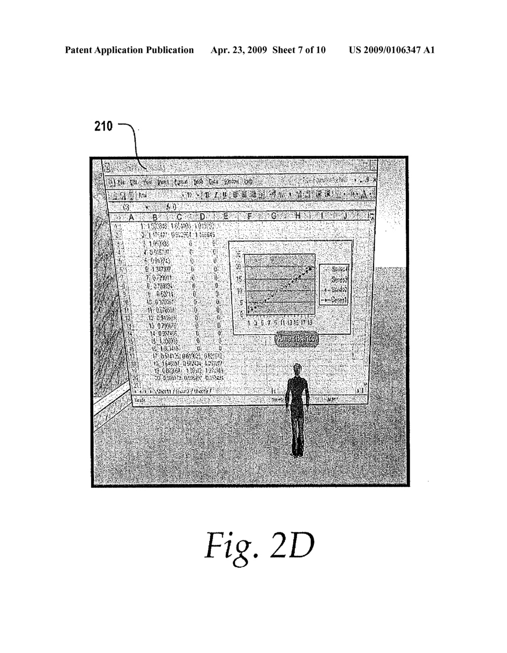 METHODS AND SYSTEMS FOR PROVIDING ACCESS, FROM WITHIN A VIRTUAL WORLD, TO AN EXTERNAL RESOURCE - diagram, schematic, and image 08