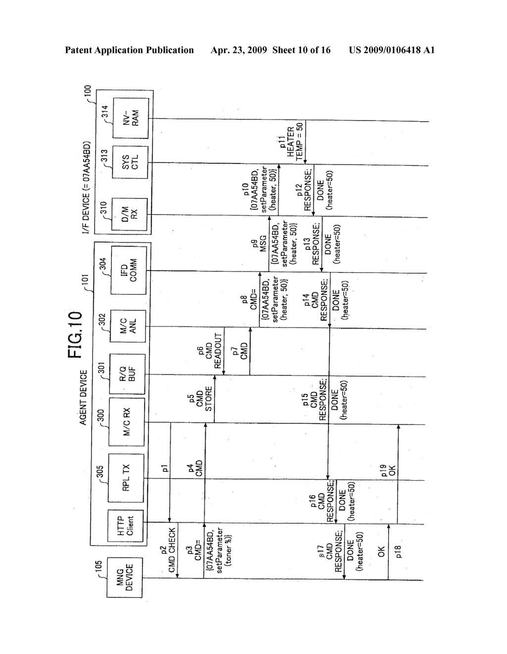 AGENT DEVICE, IMAGE-FORMING-DEVICE MANAGEMENT SYSTEM, IMAGE-FORMING-DEVICE MANAGEMENT METHOD, IMAGE-FORMING-DEVICE MANAGEMENT PROGRAM AND STORAGE MEDIUM - diagram, schematic, and image 11