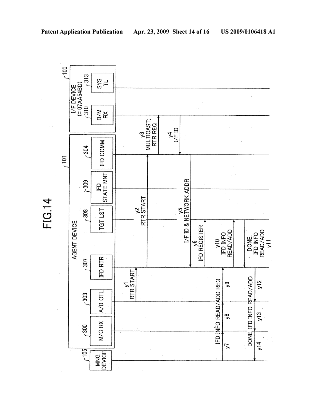 AGENT DEVICE, IMAGE-FORMING-DEVICE MANAGEMENT SYSTEM, IMAGE-FORMING-DEVICE MANAGEMENT METHOD, IMAGE-FORMING-DEVICE MANAGEMENT PROGRAM AND STORAGE MEDIUM - diagram, schematic, and image 15