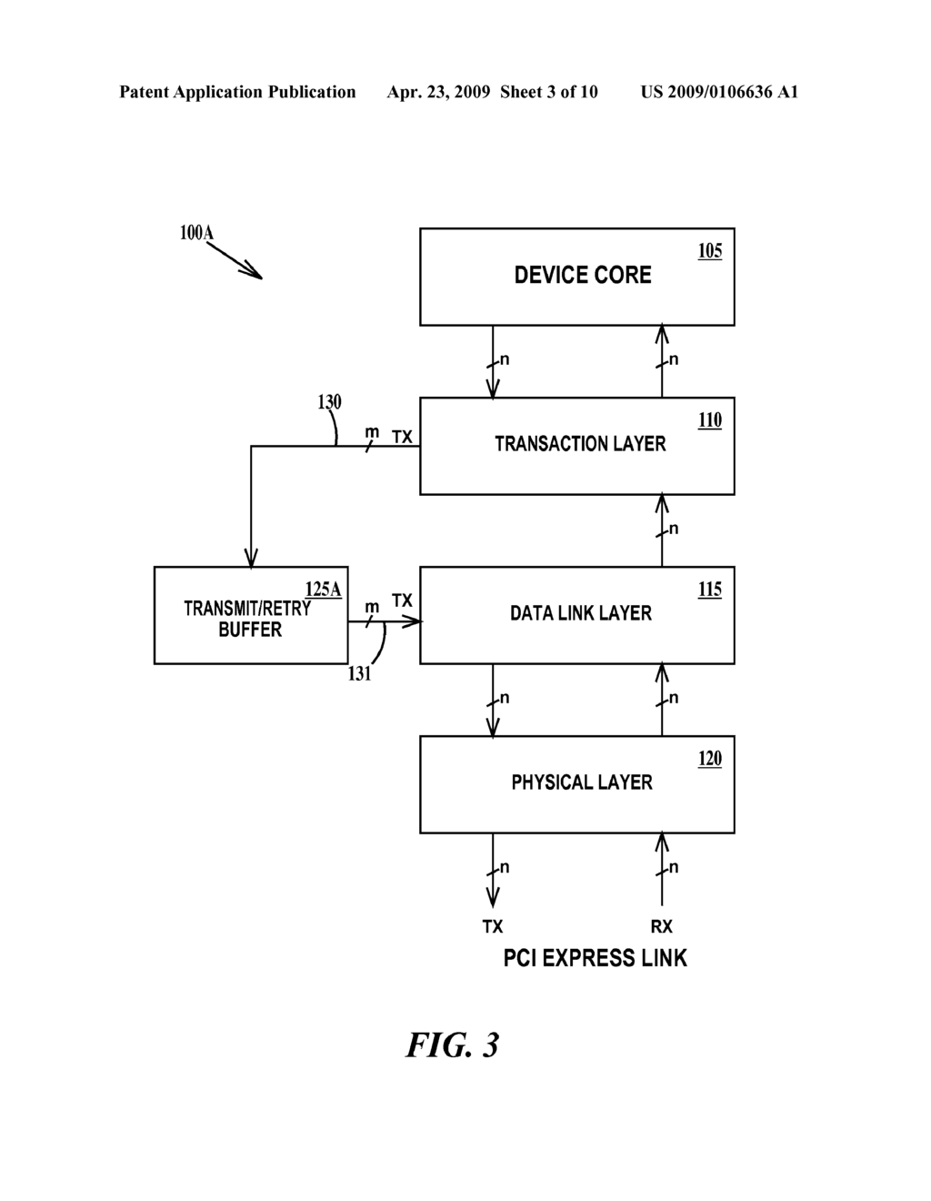 METHOD AND ARCHITECTURE TO PREVENT CORRUPT DATA PROPAGATION FROM A PCI EXPRESS RETRY BUFFER - diagram, schematic, and image 04