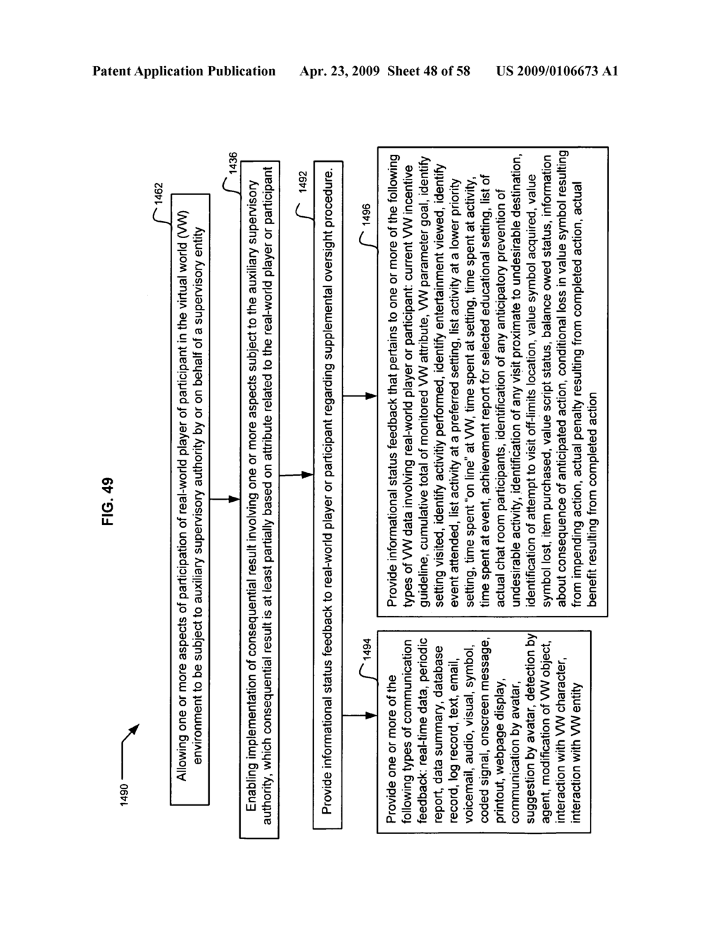 Third party control over virtual world characters - diagram, schematic, and image 49