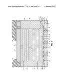 DESIGN STRUCTURE INCORPORATING SEMICONDUCTOR DEVICE STRUCTURES THAT SHIELD A BOND PAD FROM ELECTRICAL NOISE diagram and image