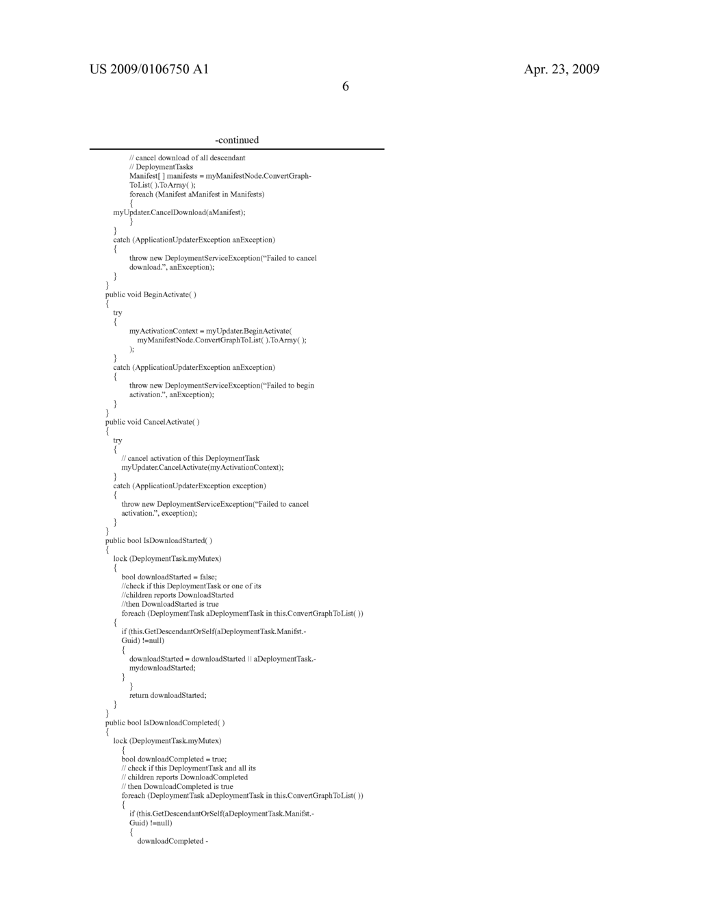 Method and system for updating a multilayer application - diagram, schematic, and image 09