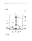 Electomagnetic field generating element, information recording/reproducing head and information recording/reproducing apparatus diagram and image