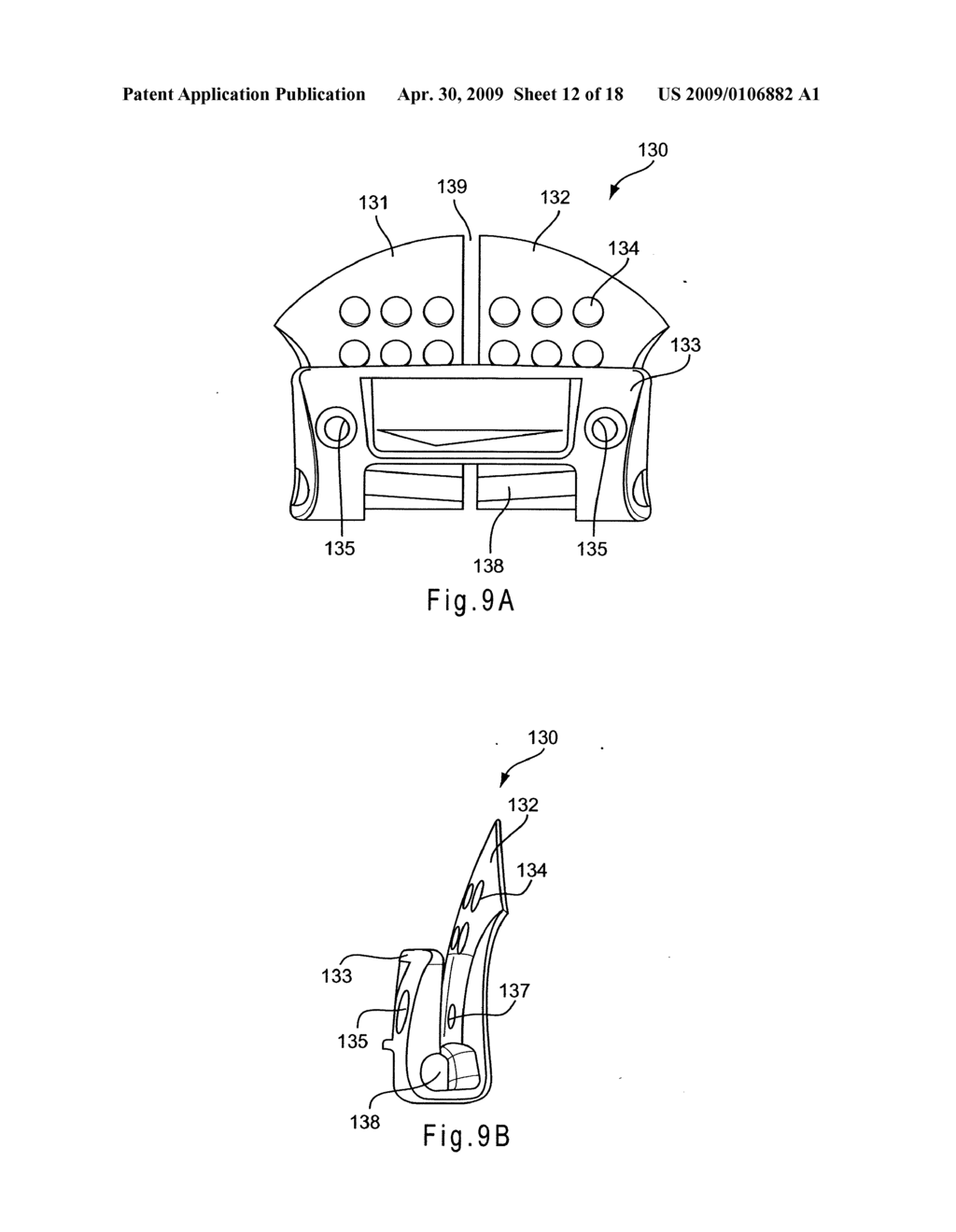 Helmet with an attachment mechanism for a faceguard - diagram, schematic, and image 13