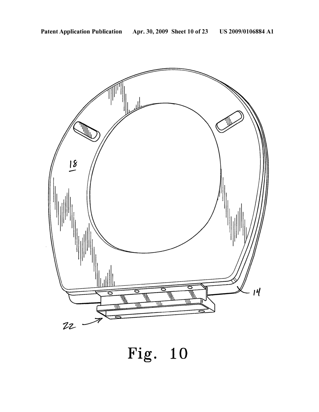 TOILET SEAT HINGE AND METHOD OF MANUFACTURE - diagram, schematic, and image 11