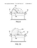 Inflatable air mattress for rotating patients diagram and image