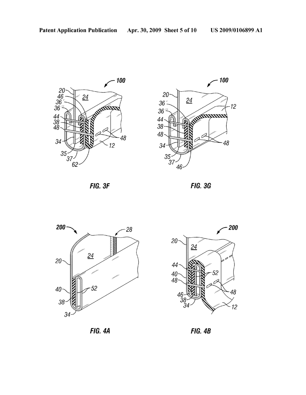 FITTED COVERING HAVING DIAGONAL ELASTIC BANDS - diagram, schematic, and image 06