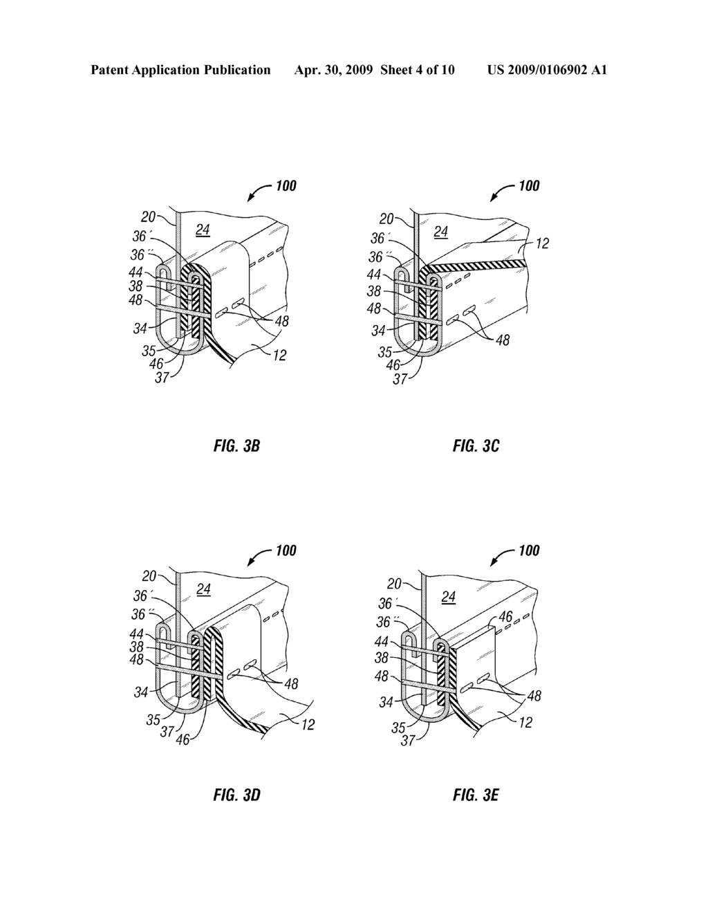 FITTED COVERING HAVING DIAGONAL ELASTIC BANDS - diagram, schematic, and image 05