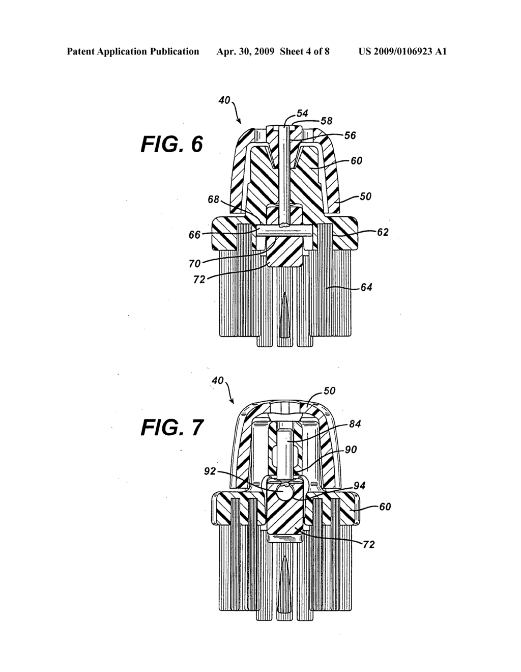 Brush head for toothbrush - diagram, schematic, and image 05