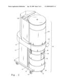 Dust collector having dust bag-expanding function diagram and image