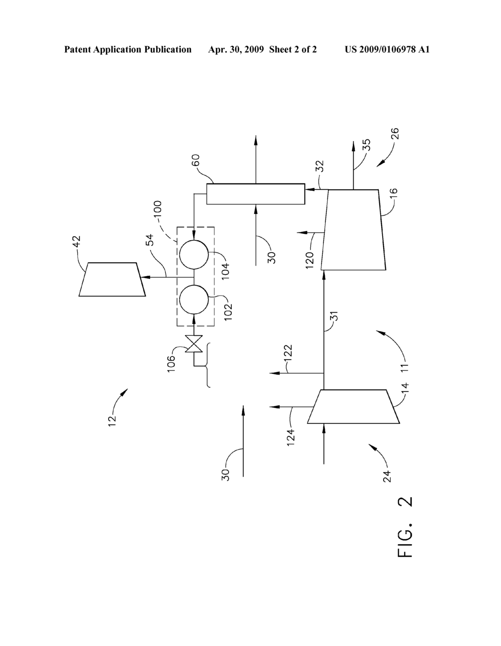 METHODS FOR OPERATING GAS TURBINE ENGINES - diagram, schematic, and image 03